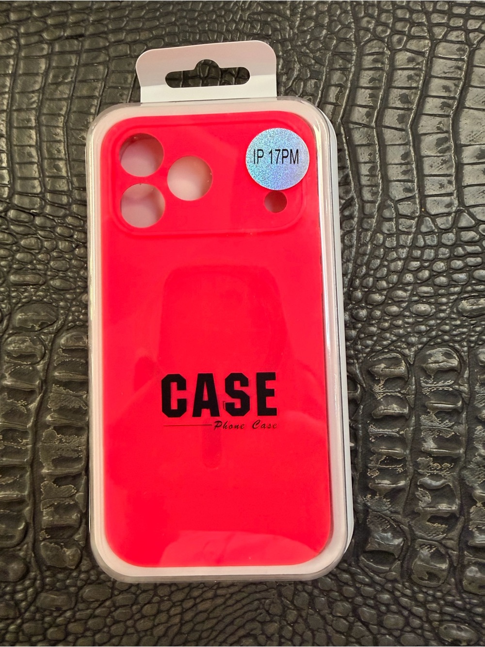 Unknown Brand Neon Pink iPhone 17 Pro Max Protective Case